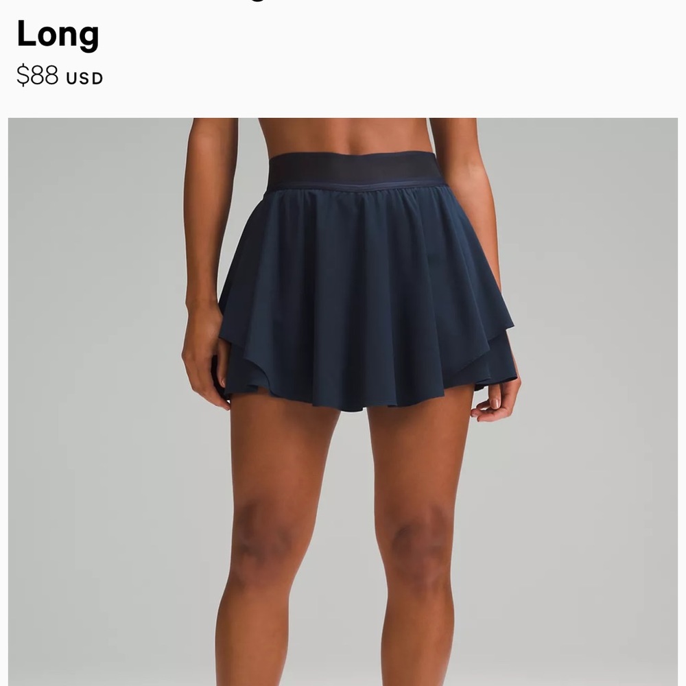 Court Rival High-Rise Skirt Long size 16